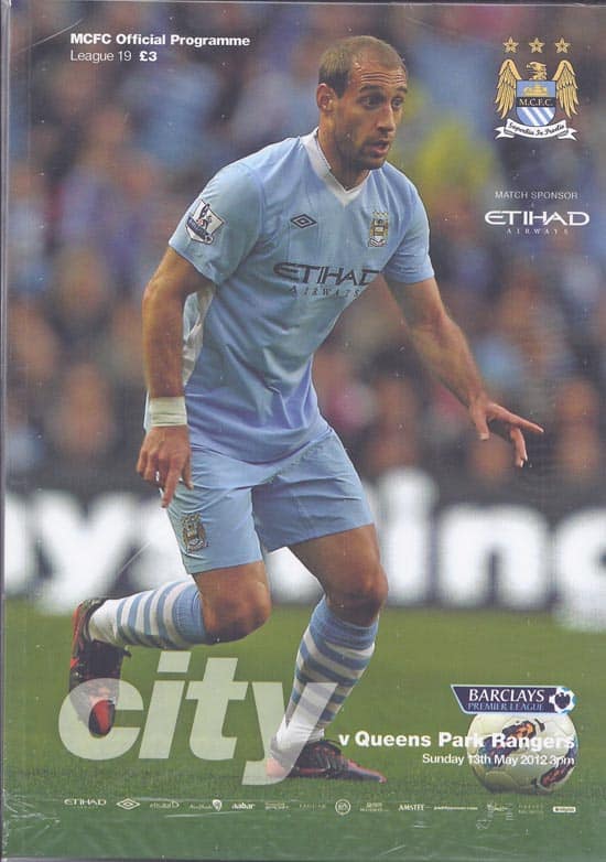 Manchester City FC v Queens Park Rangers FC